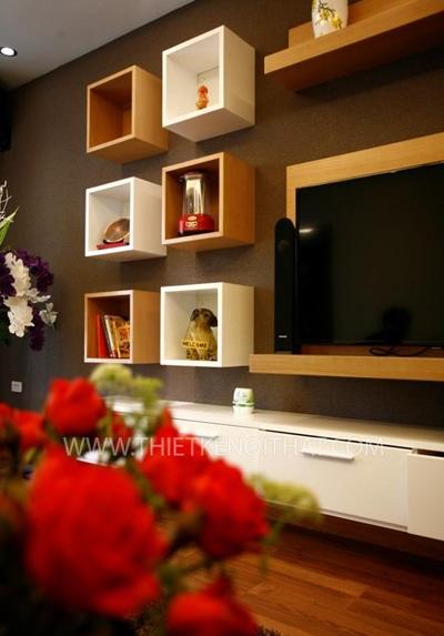  Thi công nội thất chung cư hiện đại tại Mandarin Garden - Chị Hiền